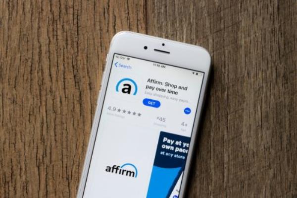 Portland, OR, USA - Jan 25, 2021: The Affirm mobile app icon is seen on an iPhone. Affirm, legally Affirm Holdings, Inc. is an American financial technology company ba<em></em>sed in San Francisco, California.